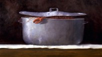 Four Lobsters in a Tub